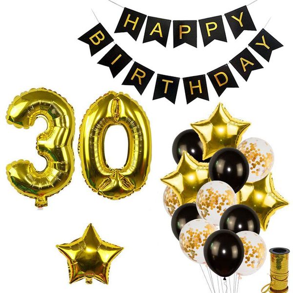 party decoration black gold happy birthday banner balloons helium number foil balloon for baby boy kids 18 30 decorations
party decoration black gold happy birthday banner balloons helium number foil balloon for baby boy kids 18 30 decorations