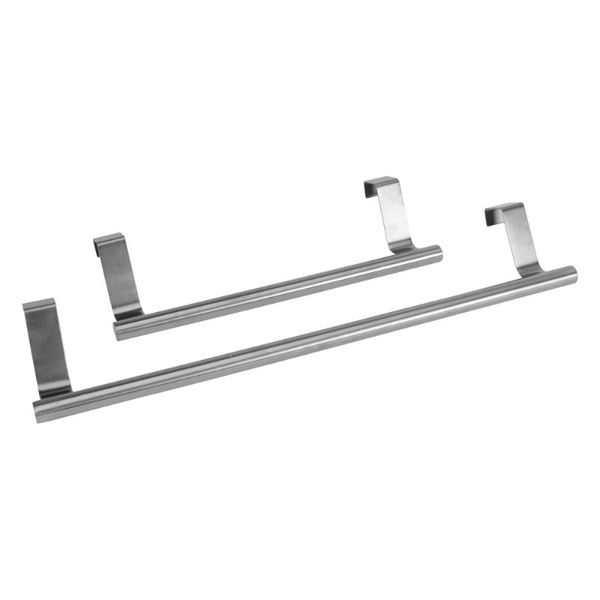 hooks & rails 2pcs household creative towel storage shelf stainless steel stand silver
hooks & rails 2pcs household creative towel storage shelf stainless steel stand silver