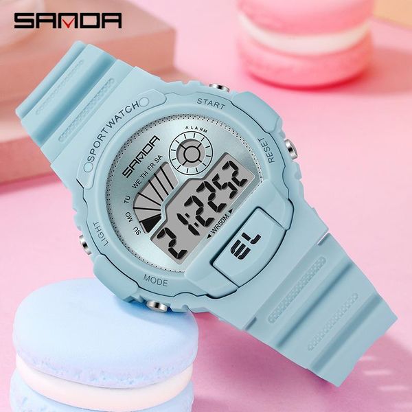 wristwatches sanda women watches sports ladies watch fashion 50m waterproof digital wrist for relogio feminino, Slivery;brown
wristwatches sanda women watches sports ladies watch fashion 50m waterproof digital wrist for relogio feminino, Slivery;brown