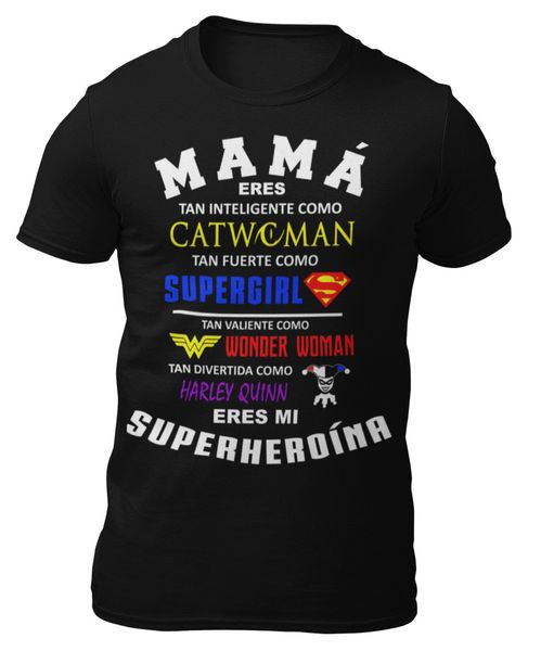 T-shirt-mom super heroine-Dia de la madre-sizing unisex-t-shirt -, White;black
T-shirt-mom super heroine-Dia de la madre-sizing unisex-t-shirt -, White;black