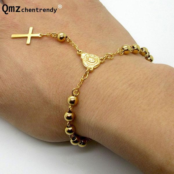 charm bracelets women accessories stainless steel buddha bead bracelet cross pulseiras pulseras rosary beads, Golden;silver
charm bracelets women accessories stainless steel buddha bead bracelet cross pulseiras pulseras rosary beads, Golden;silver