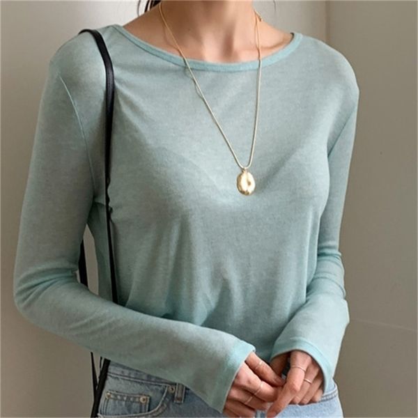 new spring t shirt women elasticity t-shirt korean style tee woman clothes slim tshirt female skinny long sleeve 210324, White
new spring t shirt women elasticity t-shirt korean style tee woman clothes slim tshirt female skinny long sleeve 210324, White