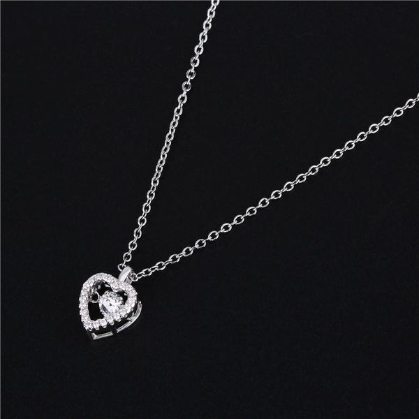 pendant necklaces arrival jewelry sumptuous simple heart-shaped zircon clavicle heart crystal sweater for women girls, Silver
pendant necklaces arrival jewelry sumptuous simple heart-shaped zircon clavicle heart crystal sweater for women girls, Silver
