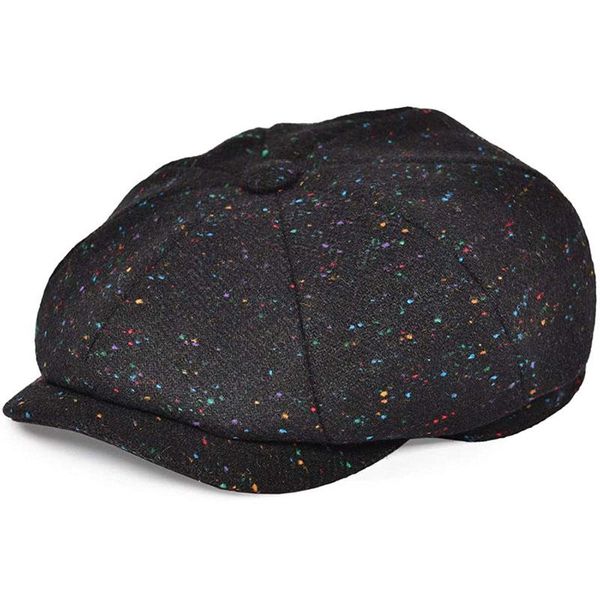 berets retro woolen british octagonal hat autumn and winter men's peaked cap beret tide spring summer women's sboy, Blue;gray
berets retro woolen british octagonal hat autumn and winter men's peaked cap beret tide spring summer women's sboy, Blue;gray
