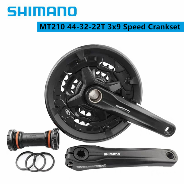 bike heels & chainwheels alivio mt210 2-piece 170mm 44-32-22t 3x9 speed mtb mountain bicycle crankset with mt500 bottom bracket
bike heels & chainwheels alivio mt210 2-piece 170mm 44-32-22t 3x9 speed mtb mountain bicycle crankset with mt500 bottom bracket