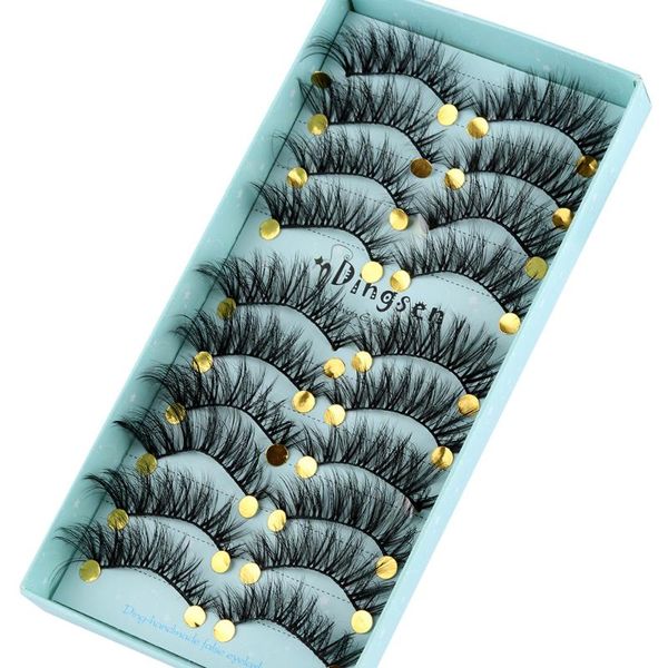 false eyelashes 10 pairs 3d soft faux mink hair crisscross wispy fluffy natural long lashes extension beauty eye makeup tools
false eyelashes 10 pairs 3d soft faux mink hair crisscross wispy fluffy natural long lashes extension beauty eye makeup tools