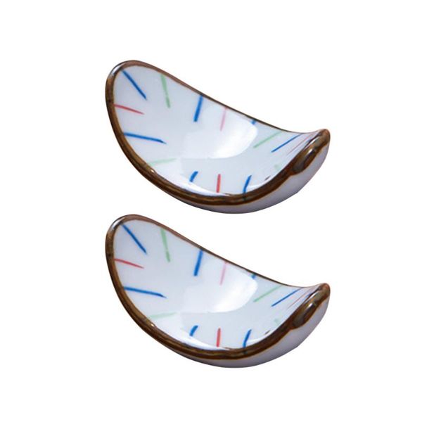 4pcs el sushi dishes blue and white porcelain chopsticks rest holder (white + brown)
4pcs el sushi dishes blue and white porcelain chopsticks rest holder (white + brown)