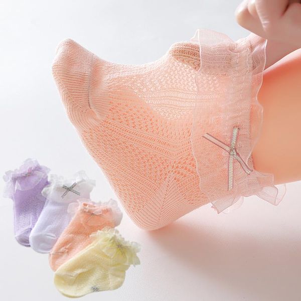 princess baby girls socks cute lace bowknote born summer mesh infant toddler floor, Pink;yellow
princess baby girls socks cute lace bowknote born summer mesh infant toddler floor, Pink;yellow