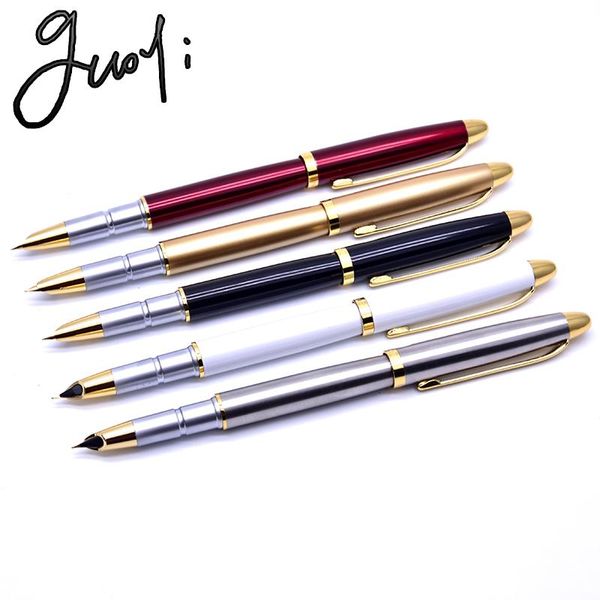 fountain pens guoyi a200 wholesale sale 50pc pen / a large number of black and white red steel gold ink pen. 0.38 nib metal
fountain pens guoyi a200 wholesale sale 50pc pen / a large number of black and white red steel gold ink pen. 0.38 nib metal