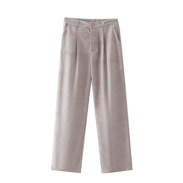 women's pants & capris za 2021women's classic plaid trousers spring and autumn fashion all-match temperament retro chic female tro, Black;white
women's pants & capris za 2021women's classic plaid trousers spring and autumn fashion all-match temperament retro chic female tro, Black;white