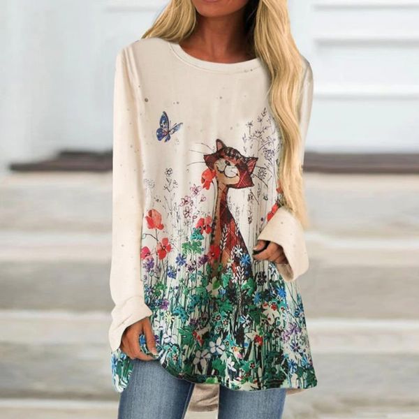 butterfly graphic print womens t shirts long sleeve casual plus size harajuku o neck tee, White
butterfly graphic print womens t shirts long sleeve casual plus size harajuku o neck tee, White