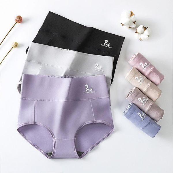 women's panties underwear plus size cotton high waist belly buttocks large graphene antibacterial crotch, Black;pink
women's panties underwear plus size cotton high waist belly buttocks large graphene antibacterial crotch, Black;pink