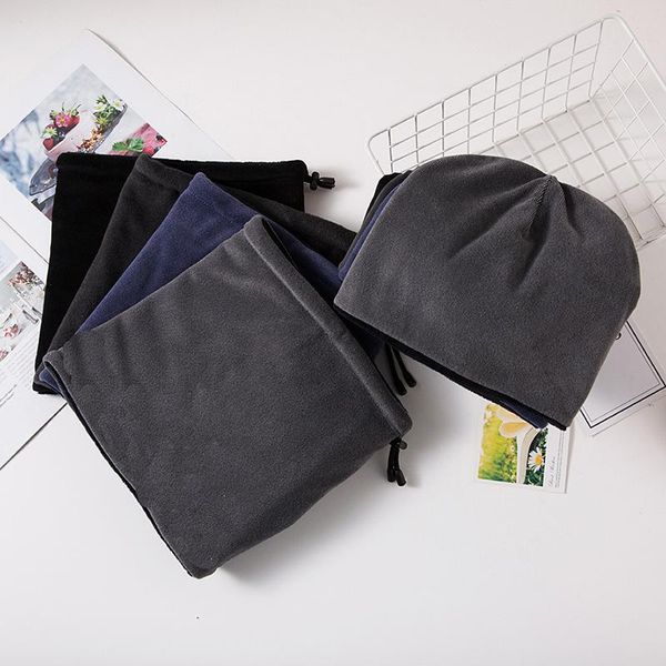 cycling caps & masks autumn and winter mountaineering solid color warm scarf mask textile double layer cold hat two piece set, Black
cycling caps & masks autumn and winter mountaineering solid color warm scarf mask textile double layer cold hat two piece set, Black