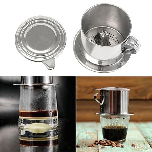 coffee filters stainless steel vietnamese drip filter maker pot infuser for office home traveling :6.3*5cm :7.3*6.4cm
coffee filters stainless steel vietnamese drip filter maker pot infuser for office home traveling :6.3*5cm :7.3*6.4cm