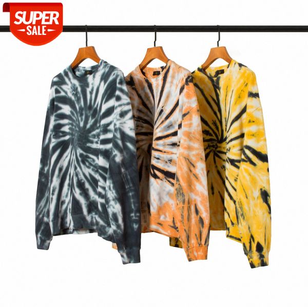 street hand-made hit color round neck sweater hip-hop flow loose tie-dye pullover jacket #qx4c, Black
street hand-made hit color round neck sweater hip-hop flow loose tie-dye pullover jacket #qx4c, Black