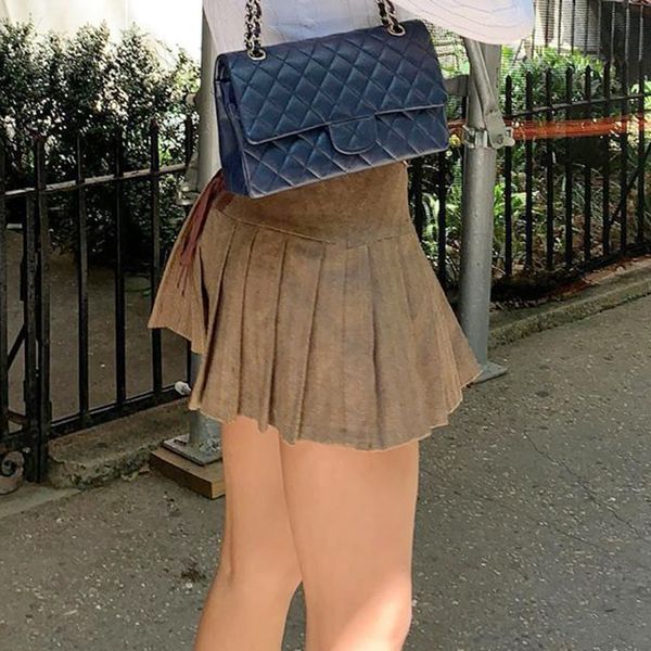2021heyoungirl khaki preppy style pleated skirts womens high waisted mini short skirt ladies casual tie up bandage skirt autumn 2021, Black
2021heyoungirl khaki preppy style pleated skirts womens high waisted mini short skirt ladies casual tie up bandage skirt autumn 2021, Black