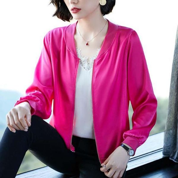 women spring summer casual plus size jacket lady solid o-neck print thin bomber female elegant sunscreen i466 women's jackets, Black;brown
women spring summer casual plus size jacket lady solid o-neck print thin bomber female elegant sunscreen i466 women's jackets, Black;brown