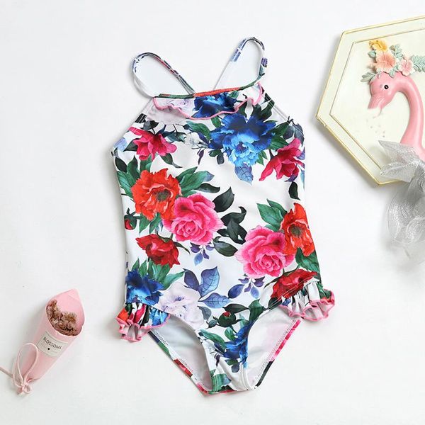 two-piece suits toddler baby girls swimsuits children one piece floral print ruffle cross sling with cap beachwear cute bathing swimwear 202
two-piece suits toddler baby girls swimsuits children one piece floral print ruffle cross sling with cap beachwear cute bathing swimwear 202