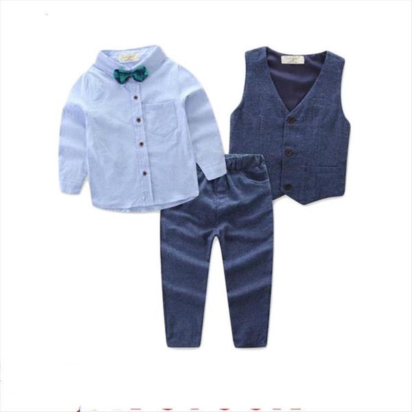 newly autumn formal toddler baby boys gentleman 3pcs coat pants shirt outfit clothes set suit 1 7y, White
newly autumn formal toddler baby boys gentleman 3pcs coat pants shirt outfit clothes set suit 1 7y, White