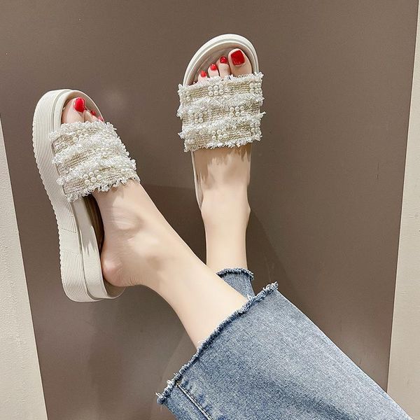 slippers casual shoes for girls low string bead platform slides slipers women luxury lady flat soft 2021 fabric fashion pu, Black
slippers casual shoes for girls low string bead platform slides slipers women luxury lady flat soft 2021 fabric fashion pu, Black