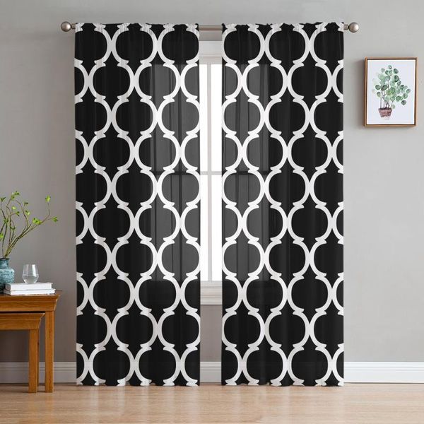 curtain & drapes black morocco sheer curtains for living room bedroom tulle window kitchen decoration
curtain & drapes black morocco sheer curtains for living room bedroom tulle window kitchen decoration