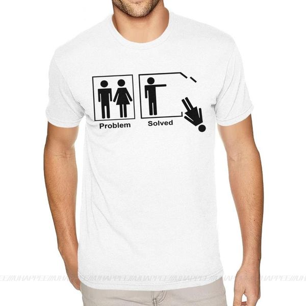 men's t-shirts o-neck problem solved funny t shirt marriage wife beer tee shirts custom short sleeve mens male's s-6xl white tees, White;black
men's t-shirts o-neck problem solved funny t shirt marriage wife beer tee shirts custom short sleeve mens male's s-6xl white tees, White;black