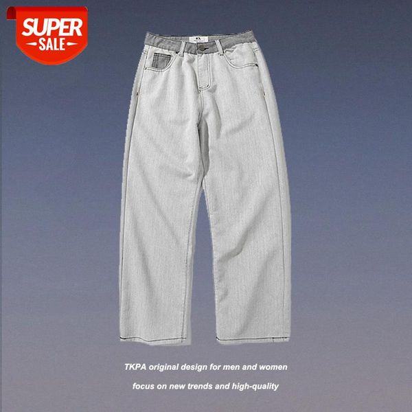 tkpa color-blocking straight-leg jeans for men and women with wide-legged daddy pants hip-hop lovers #ue93, Blue
tkpa color-blocking straight-leg jeans for men and women with wide-legged daddy pants hip-hop lovers #ue93, Blue