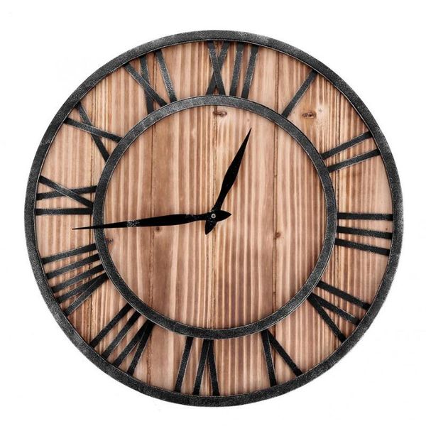 wall clocks classic clock wood metal round shaped antique iron roman numerals home cafe decor
wall clocks classic clock wood metal round shaped antique iron roman numerals home cafe decor