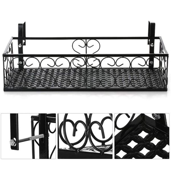 hooks & rails style iron balcony hanging flower rack pot stand plant storage railing shelf decoration tools
hooks & rails style iron balcony hanging flower rack pot stand plant storage railing shelf decoration tools
