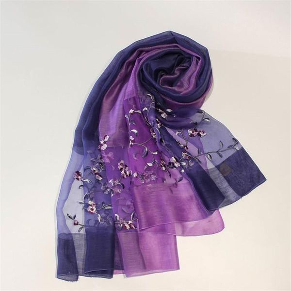 scarves women elegant embroidered wool silk scarf gradient color mulberry headdress decorate floral long shawl, Blue;gray
scarves women elegant embroidered wool silk scarf gradient color mulberry headdress decorate floral long shawl, Blue;gray