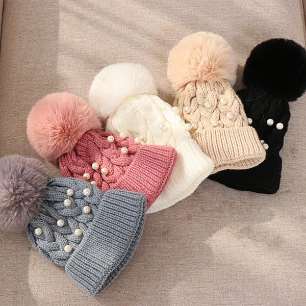 caps & hats big pompom baby girl hat knitted pearl kid bonnet winter autumn warm crochet infant children beanie cap accessories, Yellow
caps & hats big pompom baby girl hat knitted pearl kid bonnet winter autumn warm crochet infant children beanie cap accessories, Yellow