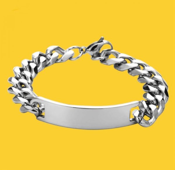 fashion trend bracelet nightclub bar couple curved brand titanium steel link, chain, Black
fashion trend bracelet nightclub bar couple curved brand titanium steel link, chain, Black
