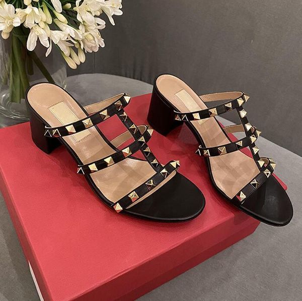 sandals v round head rivet shoes high heels women thin sandals leather strappy open toe thick heel slippers, Black
sandals v round head rivet shoes high heels women thin sandals leather strappy open toe thick heel slippers, Black