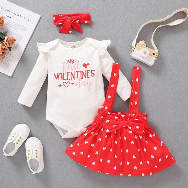 clothing sets 2021 infant baby girls valentine's day printed long sleeve romper bodysuit+hearts suspender skirt outfits 3pc vetement fi, White
clothing sets 2021 infant baby girls valentine's day printed long sleeve romper bodysuit+hearts suspender skirt outfits 3pc vetement fi, White