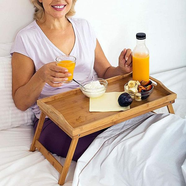 camp furniture bamboo bed tray for eating breakfast in with folding legs and handles table bedroom, chair & sofa
camp furniture bamboo bed tray for eating breakfast in with folding legs and handles table bedroom, chair & sofa