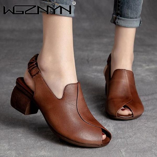 sandals summer chunky high heel women retro genuine pu leather slingback comfortable fish mouth pumps banquet shoe handmade, Black
sandals summer chunky high heel women retro genuine pu leather slingback comfortable fish mouth pumps banquet shoe handmade, Black