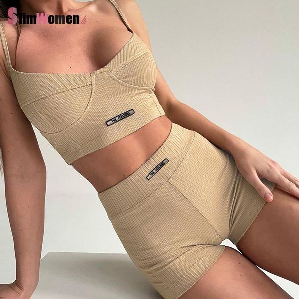 women's tracksuits summer casual women two piece set fitness gym tank sportswear sling skinny crop elastic waist shorts tracksuit 2021, Gray
women's tracksuits summer casual women two piece set fitness gym tank sportswear sling skinny crop elastic waist shorts tracksuit 2021, Gray