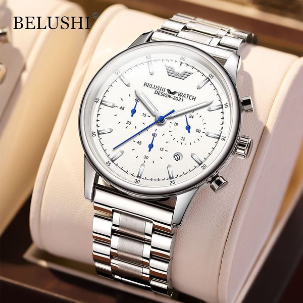 belushi mens watches modern man watch 2021 business casual watch for men chronograph sport waterproof analog quartz wrist watchg, Slivery;brown
belushi mens watches modern man watch 2021 business casual watch for men chronograph sport waterproof analog quartz wrist watchg, Slivery;brown