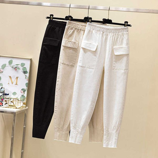 skirts plus size clothing women's spring autumn casual loose elastic high waist female harem pants nine points trousers y229 4stu, Black
skirts plus size clothing women's spring autumn casual loose elastic high waist female harem pants nine points trousers y229 4stu, Black