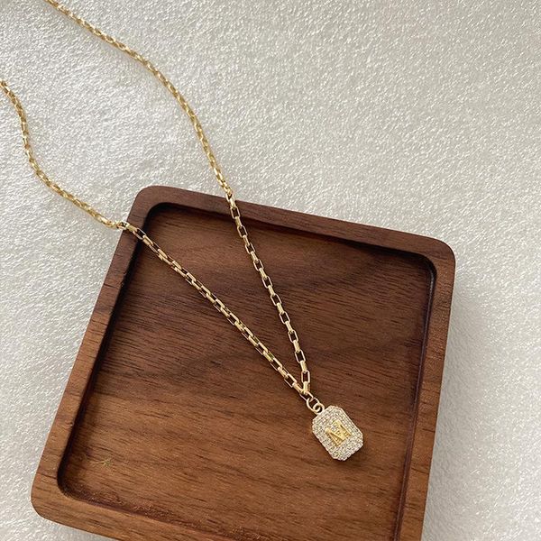 pendant necklaces minimalist gold color square letter m necklace for women metallic chunky chain shiny rhinestone jewelry, Silver
pendant necklaces minimalist gold color square letter m necklace for women metallic chunky chain shiny rhinestone jewelry, Silver