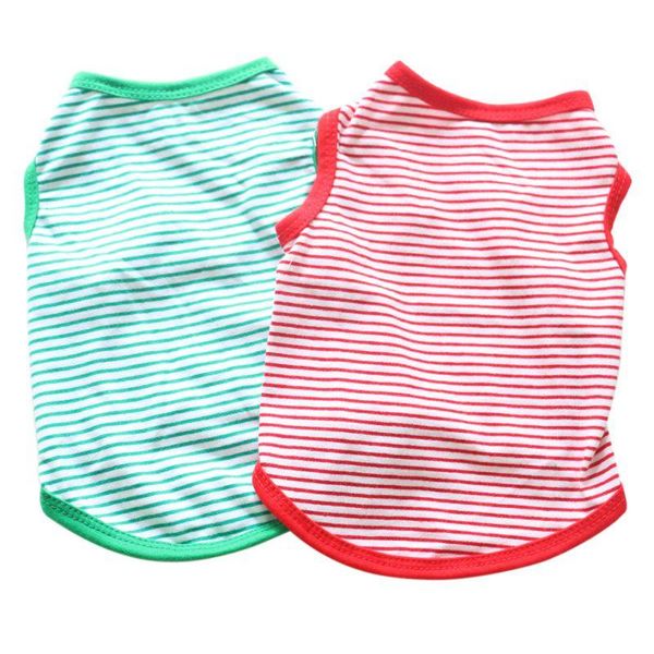 dog apparel et puppy summer shirt striped kitten cat vest t-shirt cotton pet clothes breathable casual vests for small pets
dog apparel et puppy summer shirt striped kitten cat vest t-shirt cotton pet clothes breathable casual vests for small pets
