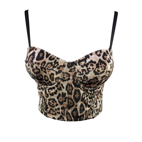 women leopard print velvet short bustier crop outside wearing sleeveless high waist corset camis k487 210527, Black;gray
women leopard print velvet short bustier crop outside wearing sleeveless high waist corset camis k487 210527, Black;gray