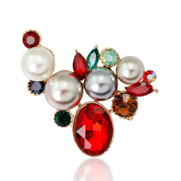 pins, brooches korean version of high-end fashion floral alloy pearl brooch women's, Gray
pins, brooches korean version of high-end fashion floral alloy pearl brooch women's, Gray