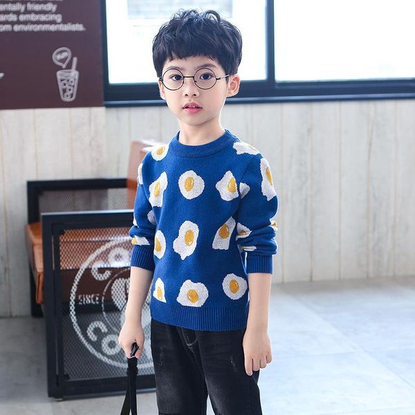 egg knitting spring autumn winter sweater baby boys kids children's warm plus velvet thicken pullover, Blue
egg knitting spring autumn winter sweater baby boys kids children's warm plus velvet thicken pullover, Blue