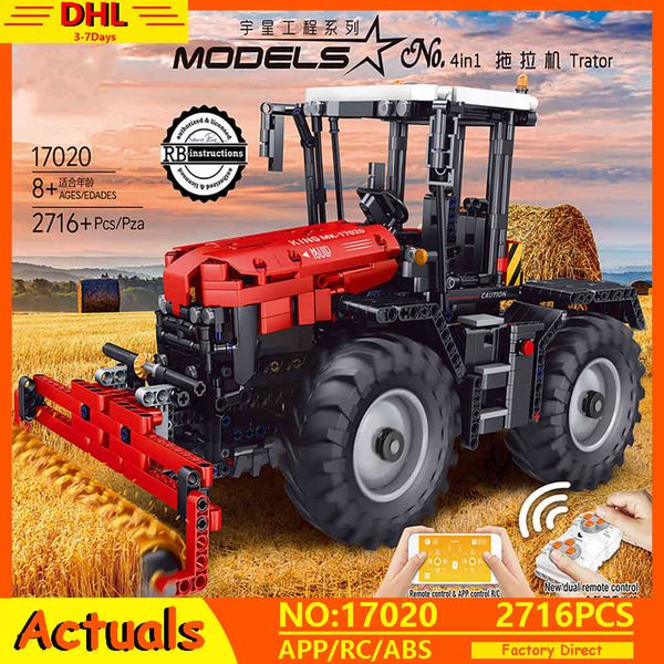mould king technic car toys the app rc moroized tractor with roller packer harrow building blocks bricks kids christmas gifts q1215
mould king technic car toys the app rc moroized tractor with roller packer harrow building blocks bricks kids christmas gifts q1215