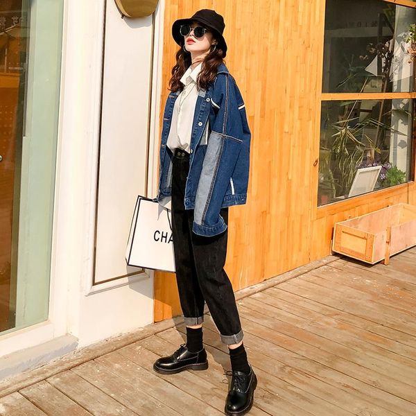 rfzk loose harem vintage jeans woman high waist light blue boyfriend for women slim pencil women's cowboy pants
rfzk loose harem vintage jeans woman high waist light blue boyfriend for women slim pencil women's cowboy pants