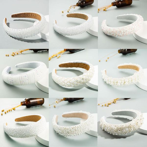 hair accessories white pearl headband for women wedding bridal handmade wide hoop girls headwear 2021 jewelry
hair accessories white pearl headband for women wedding bridal handmade wide hoop girls headwear 2021 jewelry