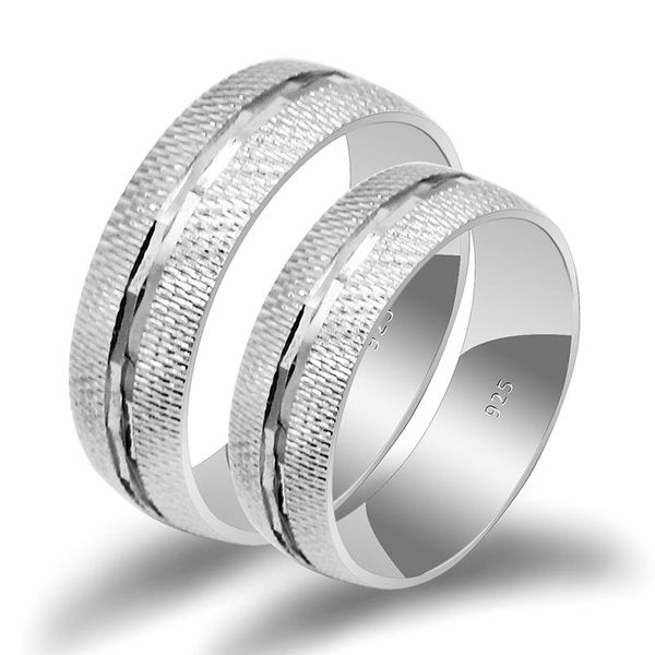 cluster rings couple silver 925 for lovers rough surface classic elegant wedding band ring men women fine jewelry, Golden;silver
cluster rings couple silver 925 for lovers rough surface classic elegant wedding band ring men women fine jewelry, Golden;silver
