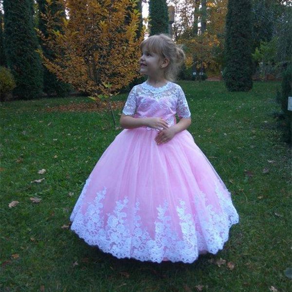 lace vintage 2021 flower dresses short sleeves tulle little girl wedding child pageant communion gowns, White;blue
lace vintage 2021 flower dresses short sleeves tulle little girl wedding child pageant communion gowns, White;blue