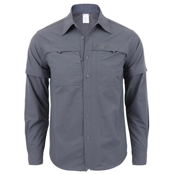 men's casual shirts summer outdoor hiking removable military tactical quick dry shirt sports camping hunting fishing, White;black
men's casual shirts summer outdoor hiking removable military tactical quick dry shirt sports camping hunting fishing, White;black